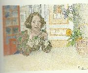 Carl Larsson annastina alkman Germany oil painting artist